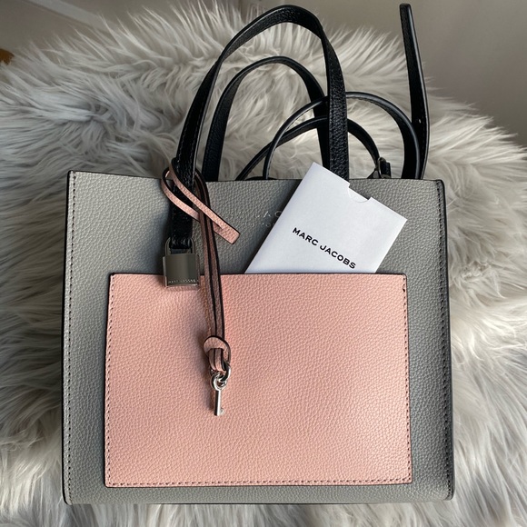 Marc Jacobs, Mini Grind Colorblock Leather Tote Bag Marc Jacobs, Mini Grind Colorblock Leather Tote Bag